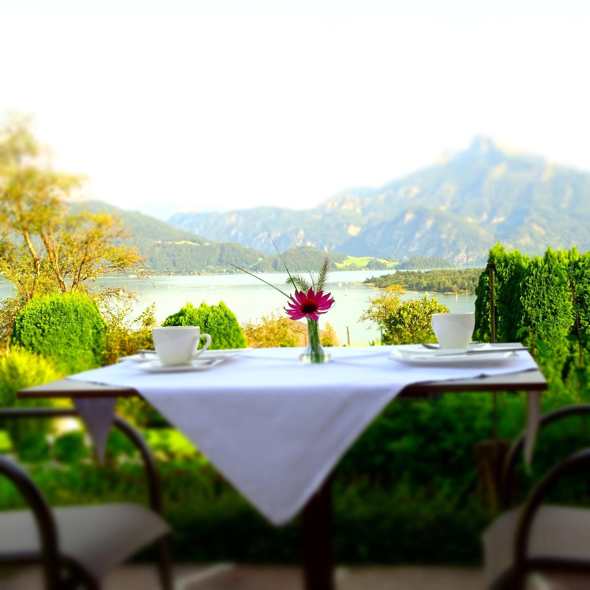 Pension Strobl Mondsee Exterior foto