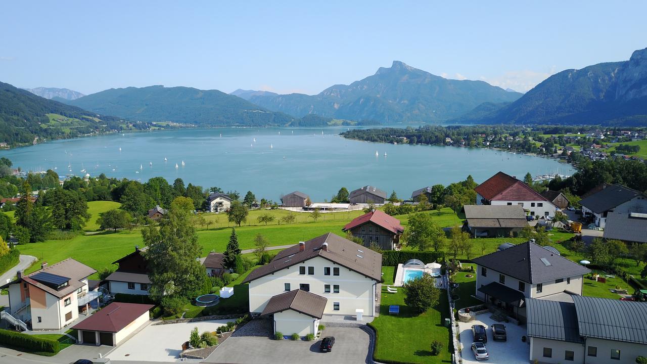 Pension Strobl Mondsee Exterior foto